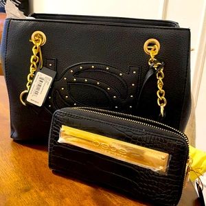 BRAND NEW! Bebe purse and wallet.
